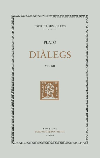Coberta: Vol. XII · Llibres VIII-X